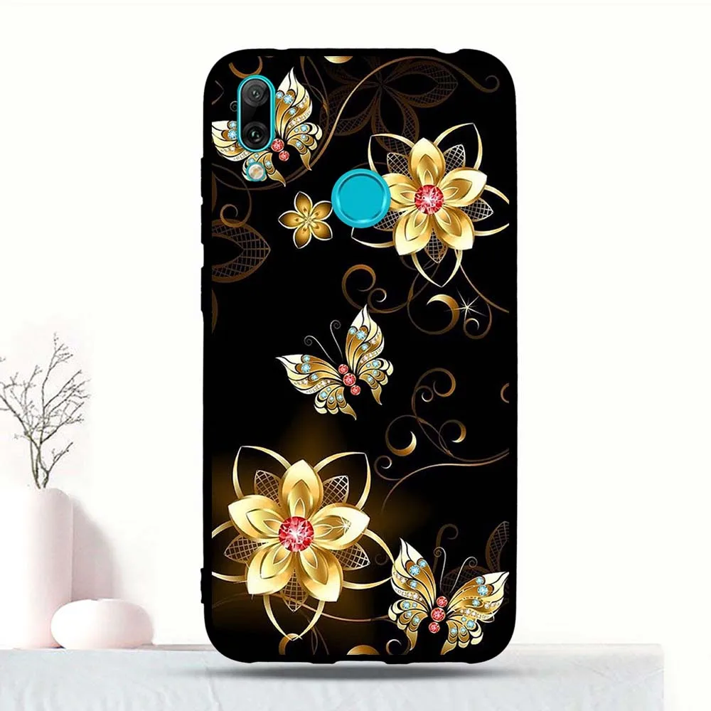 Для huawei Y7 Y7 Prime Y7 Pro чехол силиконовый для huawei Enjoy 9 мультяшный 3D принт Funda бампер чехол 6,2" чехол для телефона - Цвет: 24