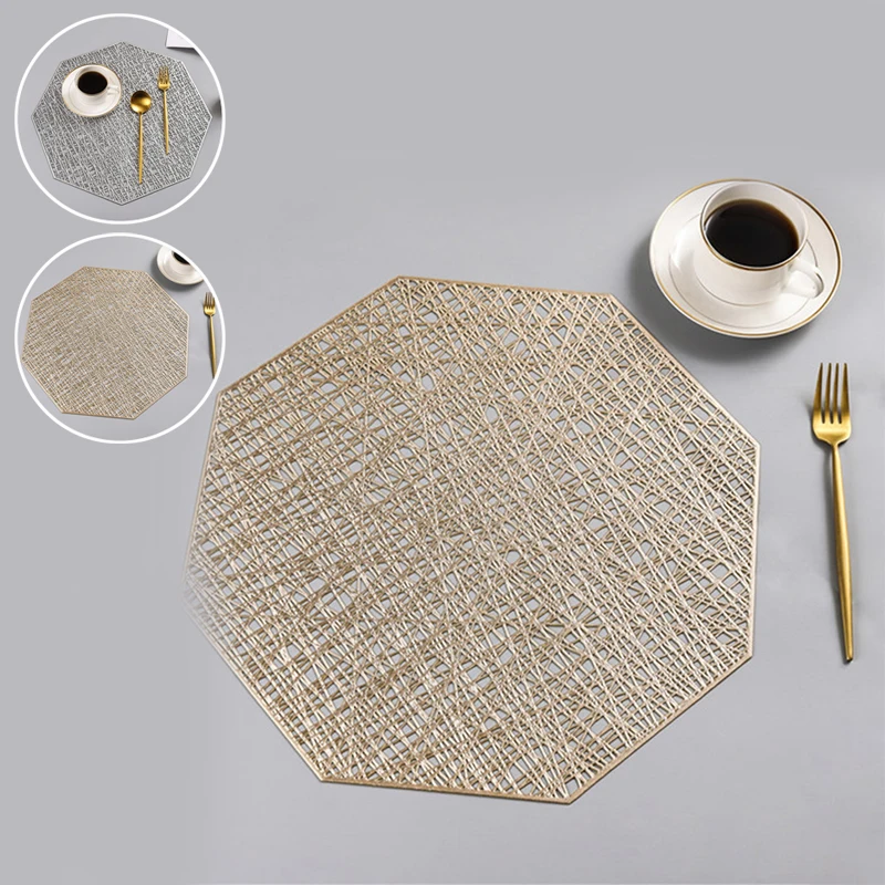 

Non-slip Table Insulation Coaster Plastic Pads Placemat Mats Home Decor Kitchen