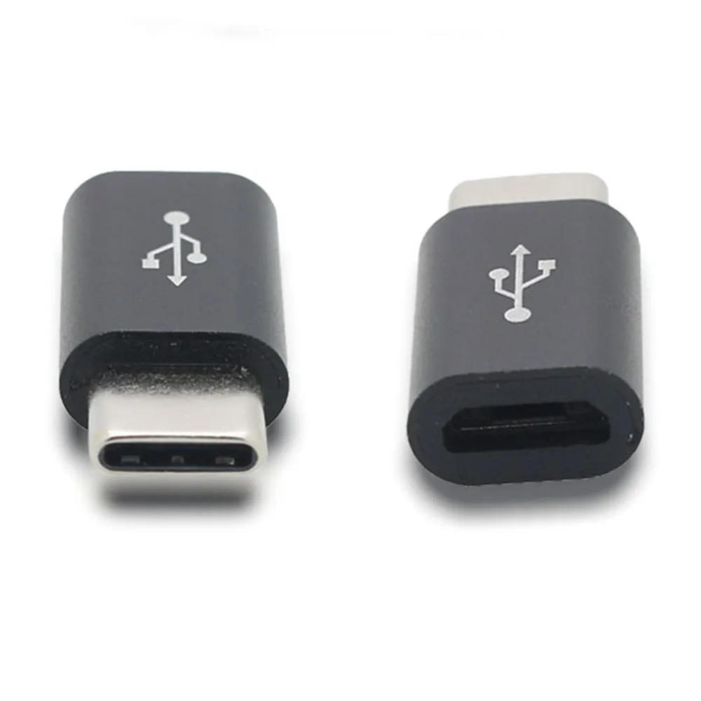 Premium Aluminum USB Type C Male to Micro Female Data Syncing &amp Charging Adapter Connector for Samsung S8 S9 Google Pixel | Компьютеры