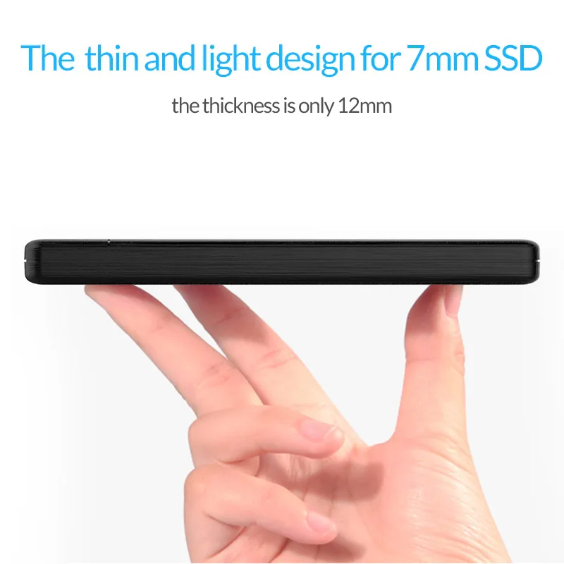 Чехол ORICO для внешнего жесткого диска 2 5 дюйма USB SSD Type C Gen2 высокоскоростной чехол 7