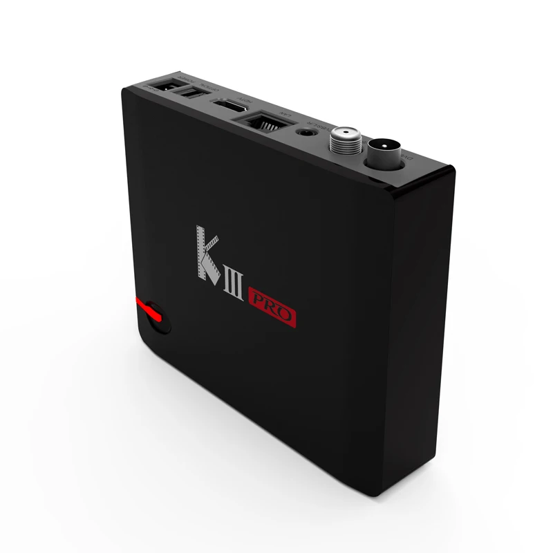 MECOOL KIII PRO S2 + T2 DVB Android tv Box Amlogic S912 Восьмиядерный 3G 16G 4K Bluetooth 4 0 2 4G/5G WiFi медиаплеер