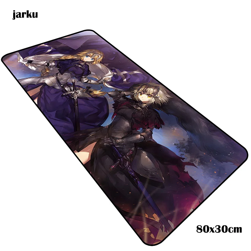Fate grand order коврик для мыши геймерский ПК 800x300x2 мм notbook коврик для мыши игровой коврик для мыши большой милый коврик для мыши стол коврик для мыши