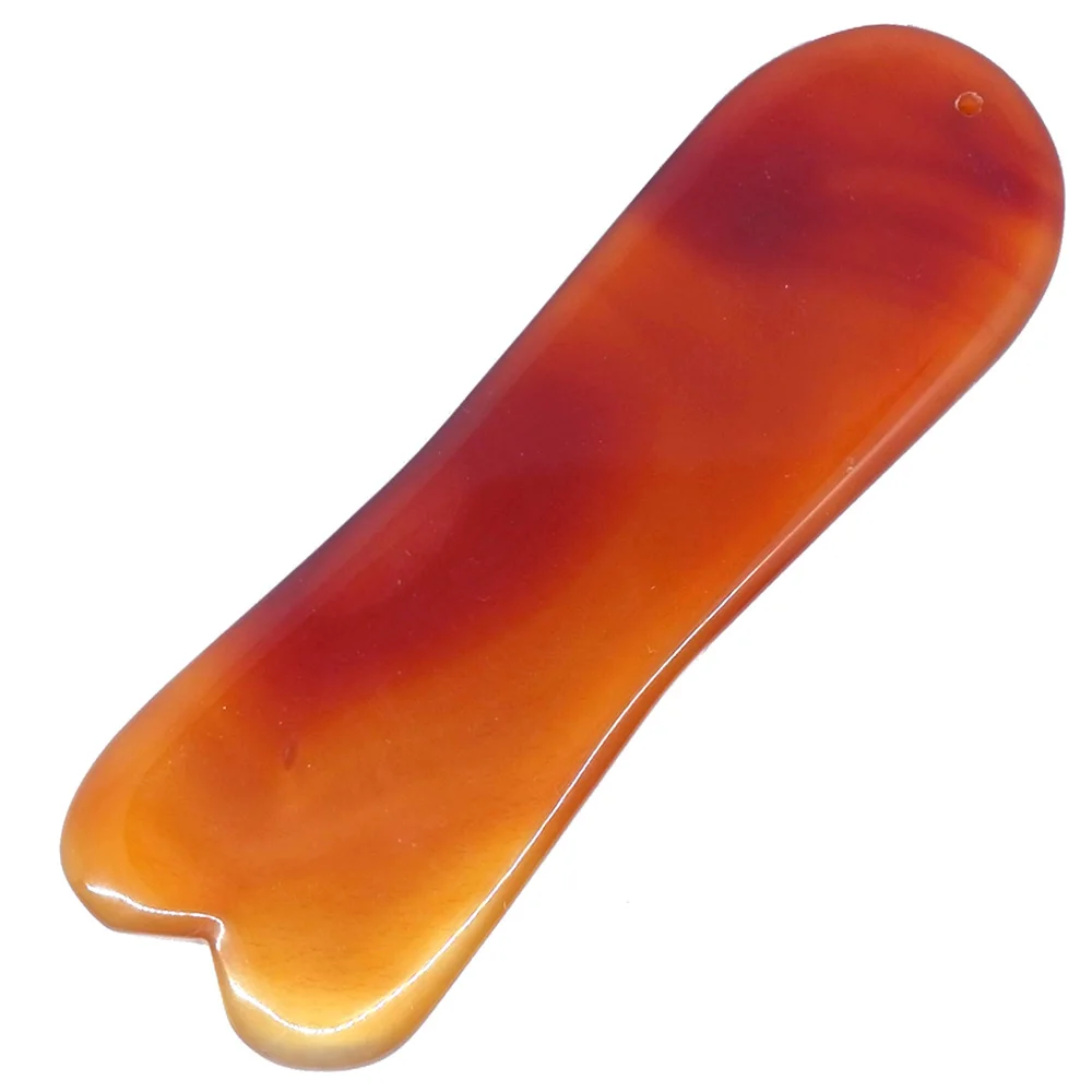 1pcs Gua Sha соскабливающий массажный инструмент массажер для тела царапающийся камень Guasha SPA буйвол скребок для лица и спины уход за здоровьем против морщин - Цвет: 1pcs
