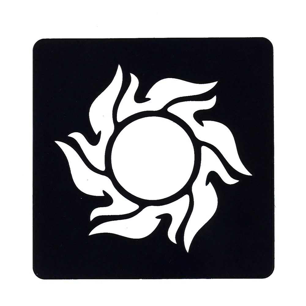 1 шт. трафарет из хны изображение солнца сексуальные женщины сделай сам