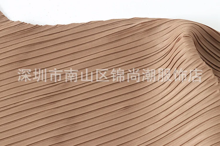 Летняя необычная рубашка в стиле летучая мышь для отдыха Miyake со сложенным полувысоким воротником, супер-свободный женский топ со складками, футболка