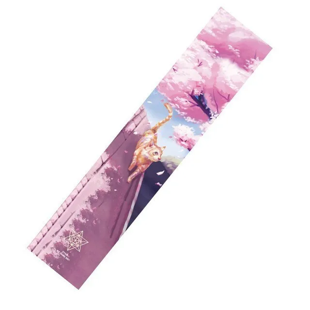 Дизайн 1 шт. 26*122 см разрушительный узор медведь скейт Griptape жесткий скейтборд наждачная бумага для уличного скейтборда палуба