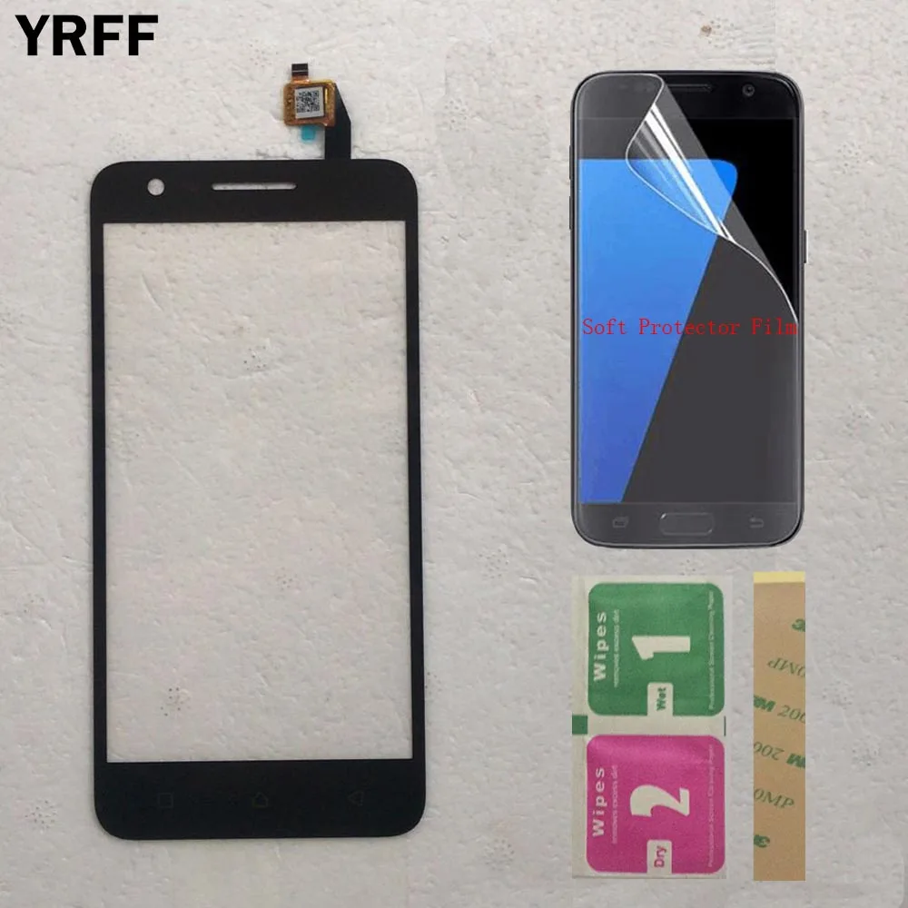 

Сенсорная панель для Lenovo Vibe C2 K10a40, сенсорная панель с цифровым преобразователем, защитная пленка, клей