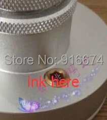 Высококачественная ручная тампонная печатная машина с запечатанным чернильным