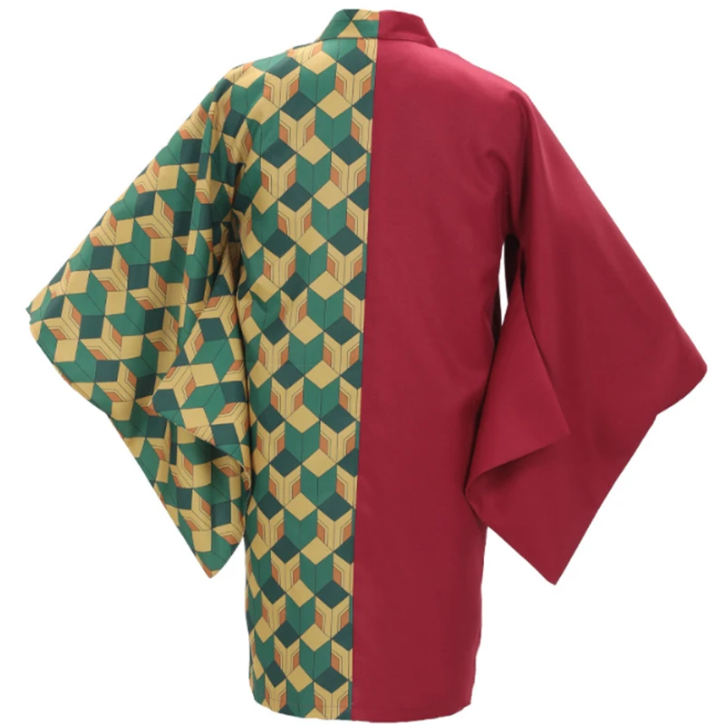 Demon Slayer: Kimetsu no Yaiba Косплей Костюм Kamado Tanjirou Agatsuma Zenitsu Tomioka Giyuu плащ косплей костюм