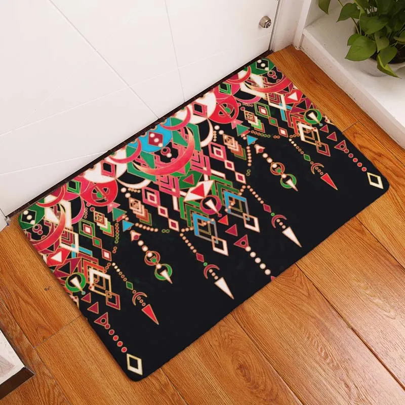 Monily Противоскользящий Водонепроницаемый дверной коврик Скандинавская картина