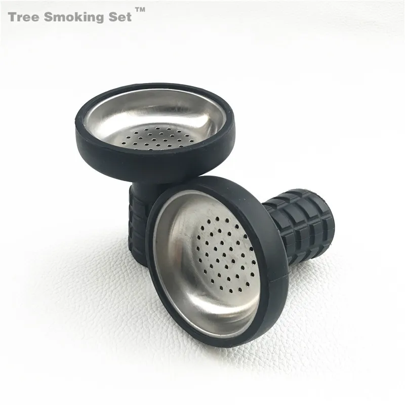 TWAN0389 1 шт Силиконовая чаша с металлической чашей для кальяна soex tobacco fit caloud уголь