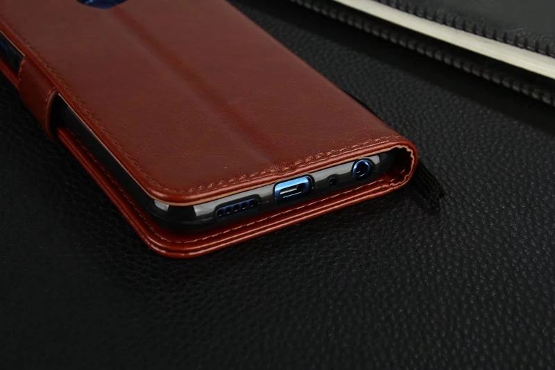 Флип Бумажник телефон чехол для huawei Honor 9 Lite кожаный Роскошные ультра тонкий