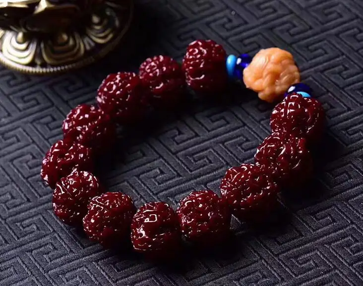 Natural six petal bracelet Bodhi hand string bead 19-20mm | Украшения и аксессуары