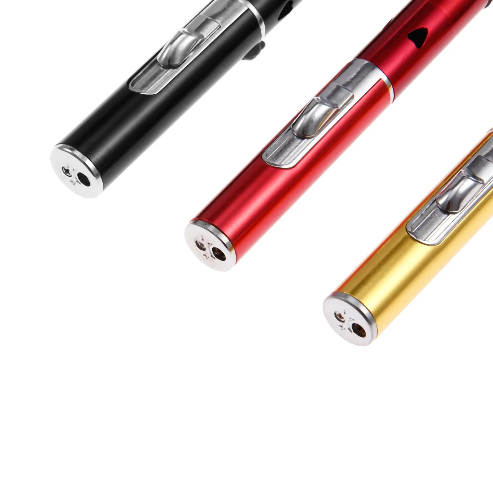 1 шт. 141x16 мм клик N Vape курильница табачная трубка переносная самозаправляемая Бутановая Зажигалка для сигарет и травяного курения