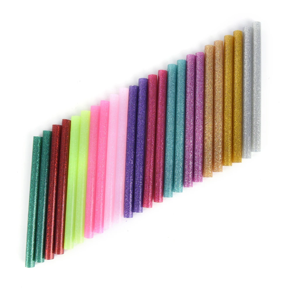 5 шт. женские блестящие клеевые палочки расплавленная Колла Палка для Riscaldamento