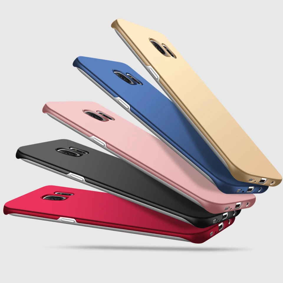 Plastic Matte Case For Samsung Galaxy Note 9 8 Cover S8 Plus S10 S10E S9 S7 Edge J4 J6 A6 A7 A8 2018 Hard Back Protective |