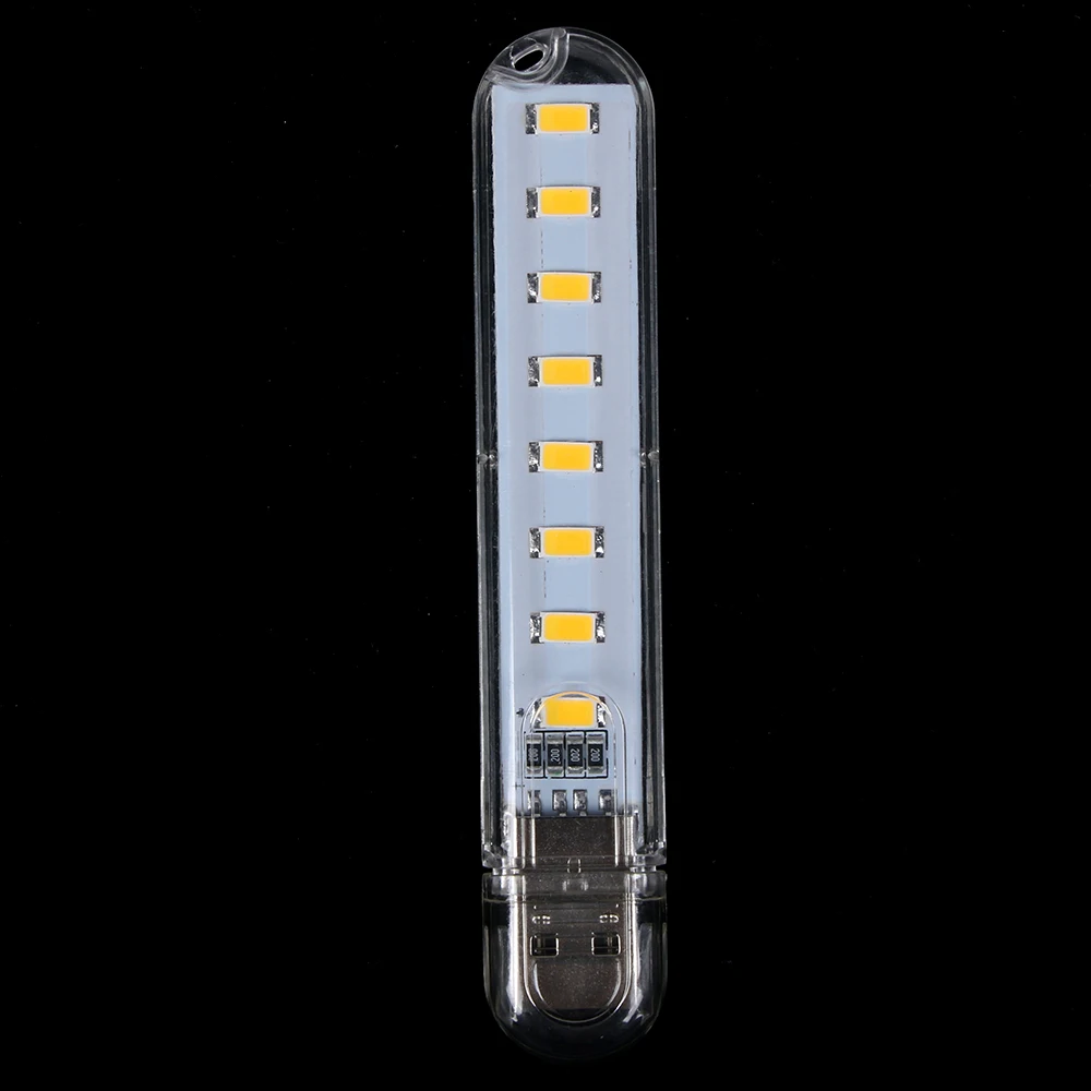 1 шт. USB светодиодный ночник лампа для чтения ноутбука компьютера мобильного