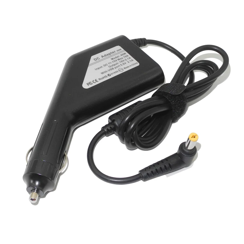 Автомобильное зарядное устройство для ноутбуков Acer Aspire One 521 522 532H 533 722 725 753 756 D257 D260