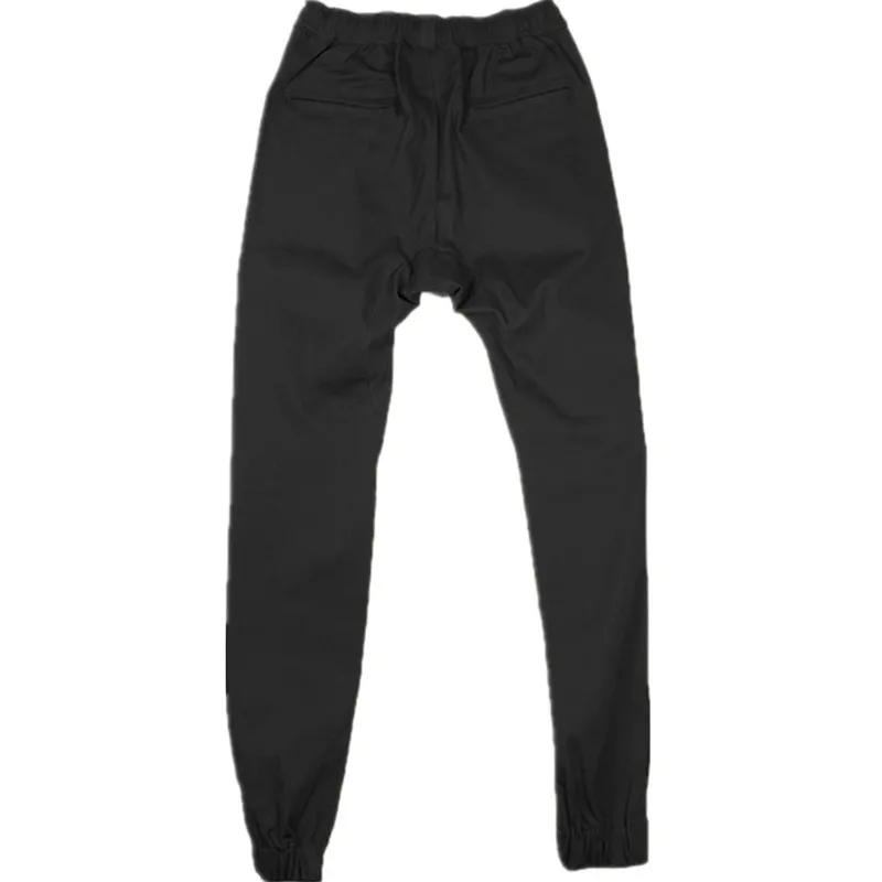 2018 высококачественные брендовые тонкие брюки для мужчин повседневные штаны бега