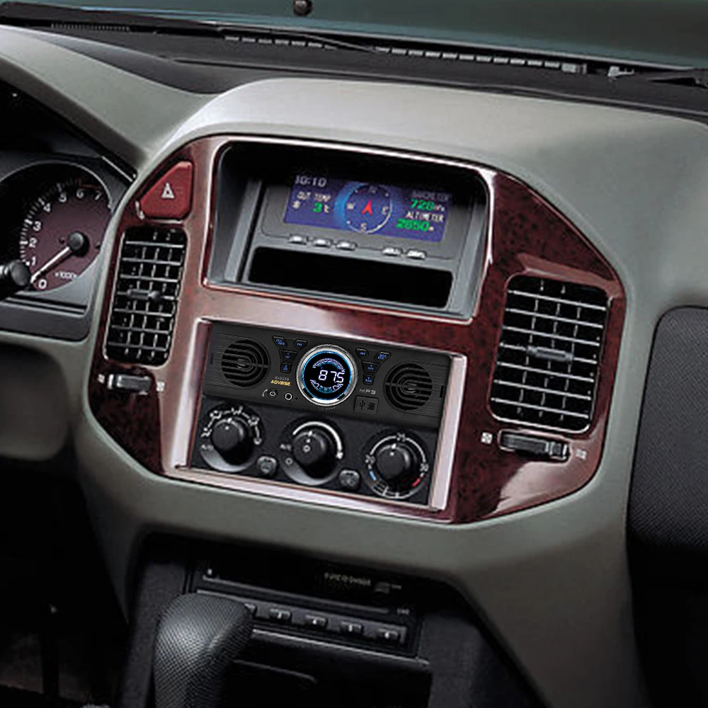 Podofo 1 Din Автомобильный плеер с Bluetooth Автомобильный Радио Аудио плеер Автомобильная электроника в-dash MP3 аудио плеер Автомобильный стерео FM USB/TF