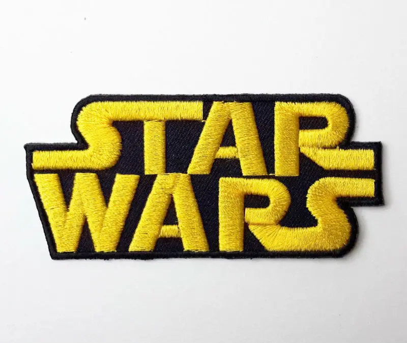 Звездные войны классический логотип вышитый Железный фильм патч The Force Awakens|the