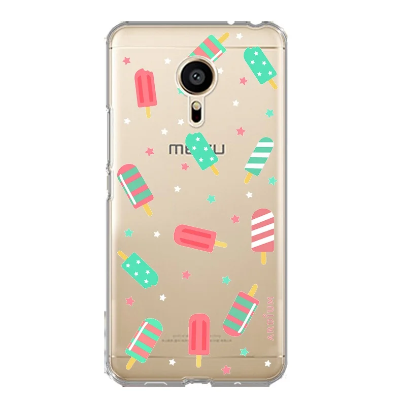 Мягкий прозрачный чехол для телефона из ТПУ с арбузом meilan MX6 pro6 U20 U10 A5 M5 M5S E E2