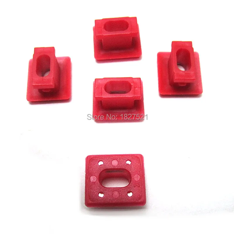 

500pcs Free Shipping Red For BMW E46 E65 E66 E83 X3 Interior Dash Insert Grommets Trim Clips 51458266814