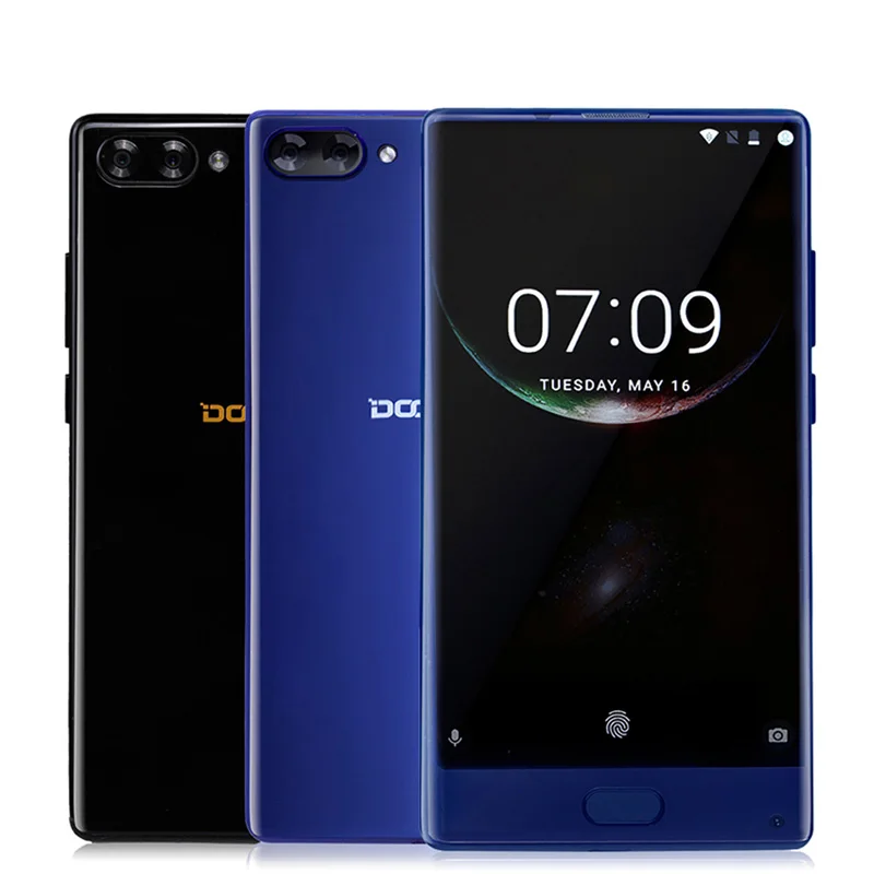 Doogee Mix 5.5 дюймов HD helio P25 смартфон Octa core 4 ГБ Оперативная память 64 Встроенная 8MP + 16mp