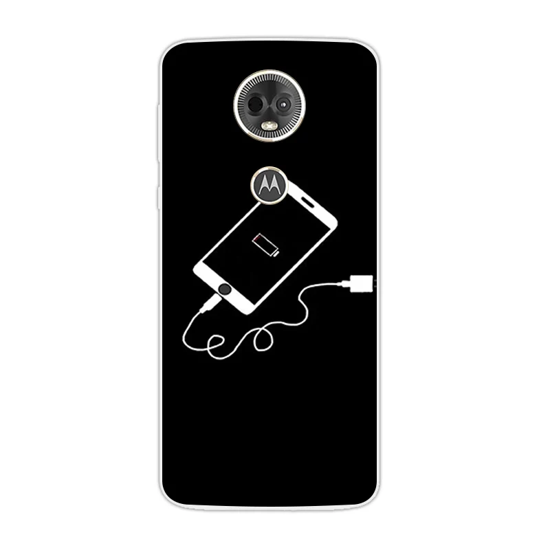 6.0inch for Motorola E5 Plus E5Plus E 5 Ultrathin Cute Animal Back Cover Soft Silicone TPU Shell MOTO Phone Capa |