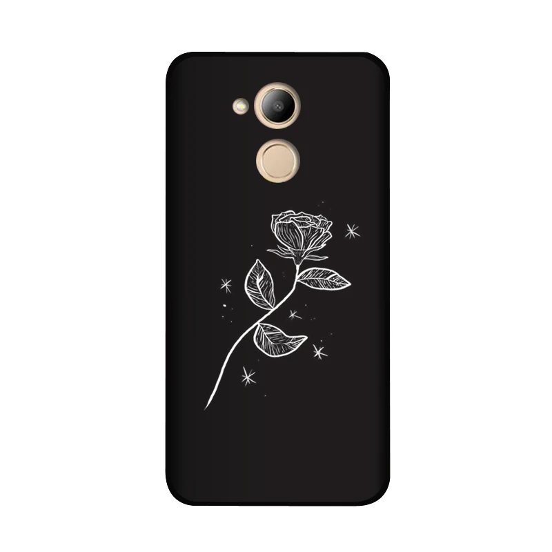 23 Силиконовый чехол QAQsam 5,2 дюйма для Huawei Honor 6C Pro, матовый чехол с рисунком для телефона Huawei Honor V9, игровые Чехлы, Funda - Цвет: 23