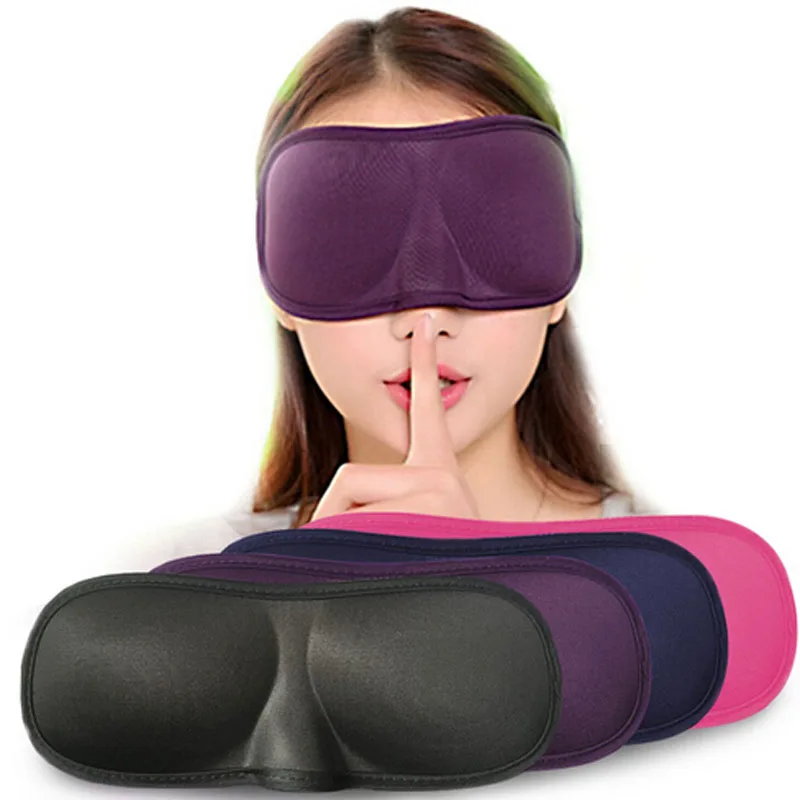 Женская маска для сна губчатая дышащая повязка на глаза из полиэстера сна|sleeping eye