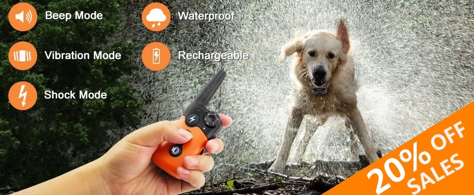 Petrainer 803-1 беспроводная система изоляции Электрический забор ошейник для собак