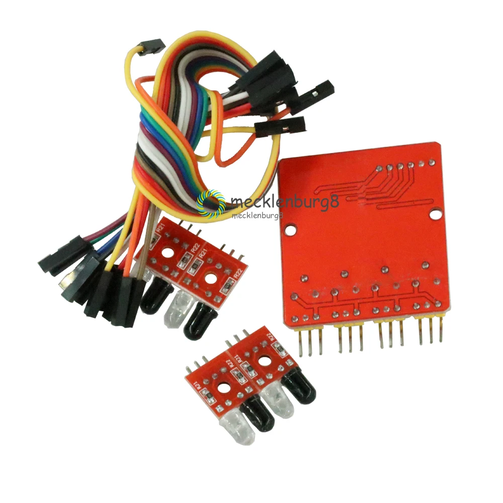 Четырехканальный 4 канальный инфракрасный детектор Трассировка линии передачи