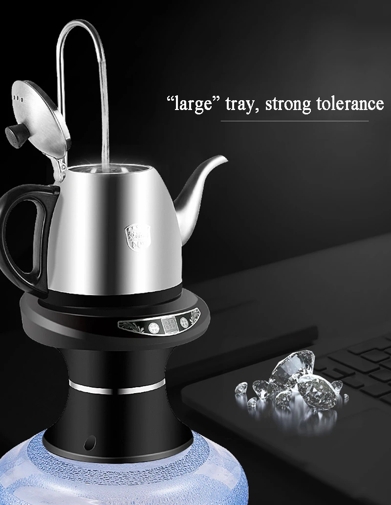 Насос для бутилированной воды, USB Перезаряжаемый диспенсер для воды, бытовой Электрический чистый ведро, беспроводной водяной насос