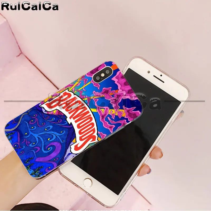 A15 RuiCaiCa Рик и Морти backwoods медовые ягоды сигары Новинка мягкий чехол для телефона для Apple iPhone 8 7 6 6S Plus X XS MAX 5 5S SE XR - Цвет: A15