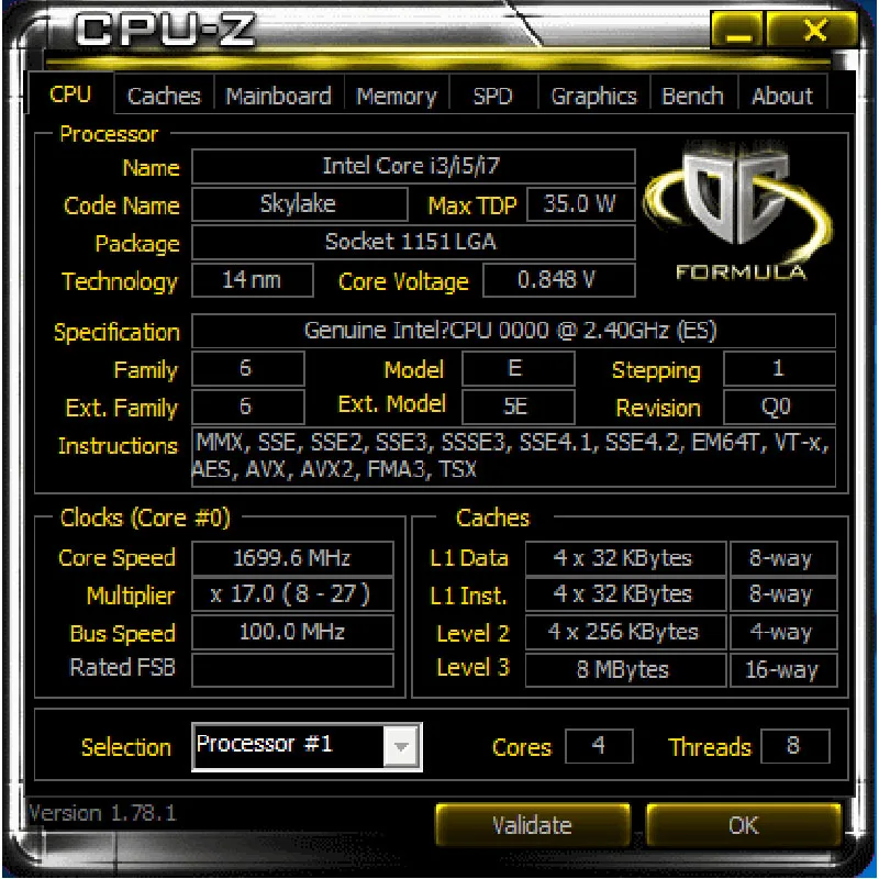 Engineering version ES of CORE I7 QHVX 2.4G 35W quad core quad-core 8thread CPU better than QHQG graphics HD530 | Компьютеры и офис