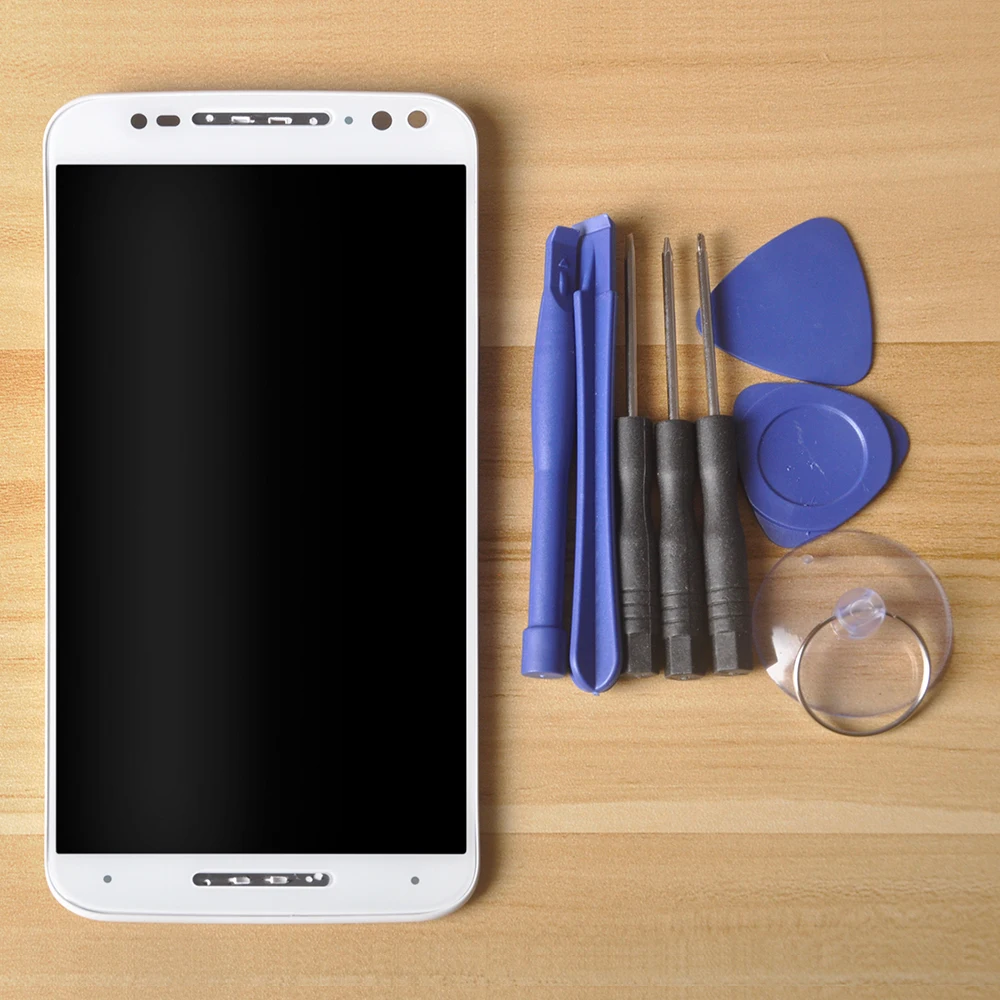 Sinbeda для Motorola Moto X стиль ЖК дисплей + сенсорный экран дигитайзер рамка в сборе
