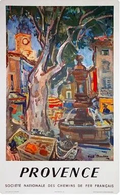 Sarlat Dordogne Франция французский Тур путешествия Ретро плакат холст живопись DIY обои