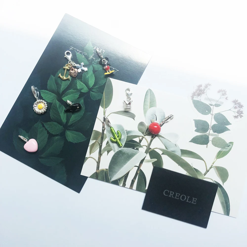 Подвеска в виде ромашки розового сердца кактуса веры надежды любви короны мыши