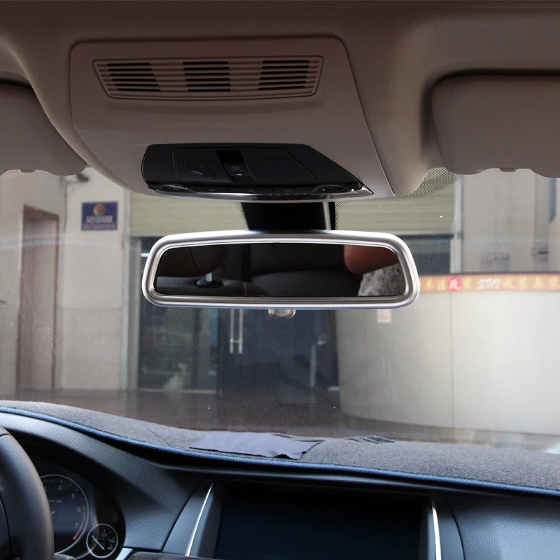 ABS матовая 1 шт. внутренняя рамка зеркала заднего вида Накладка для Mercedes Benz A Class 2012