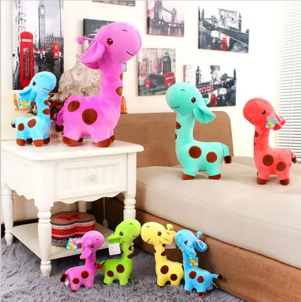 1 шт. плюшевый жираф 18 х7 см|birthday gift|children birthday giftgiraffe soft toy |
