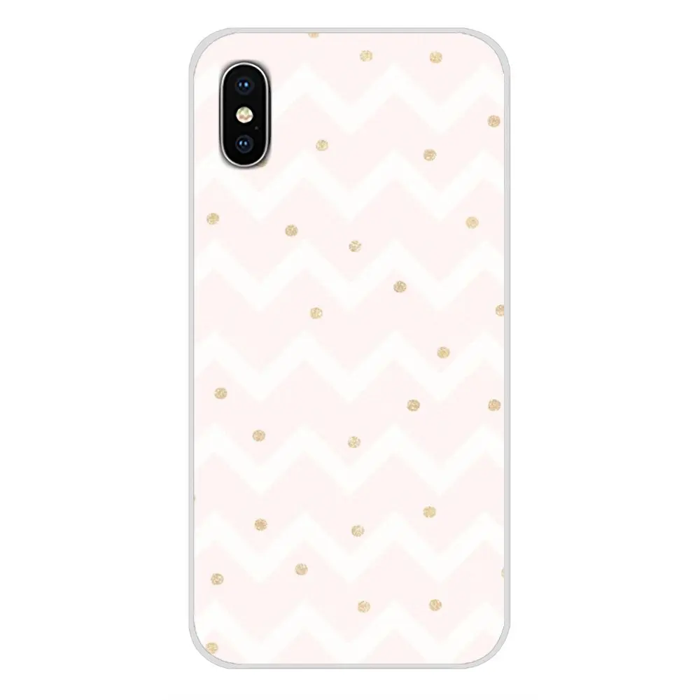 Pro Kawaii золотые конфетти точки обои для сотового телефона Чехлы Motorola Moto X4 E4 E5 G5 G5S G6 Z