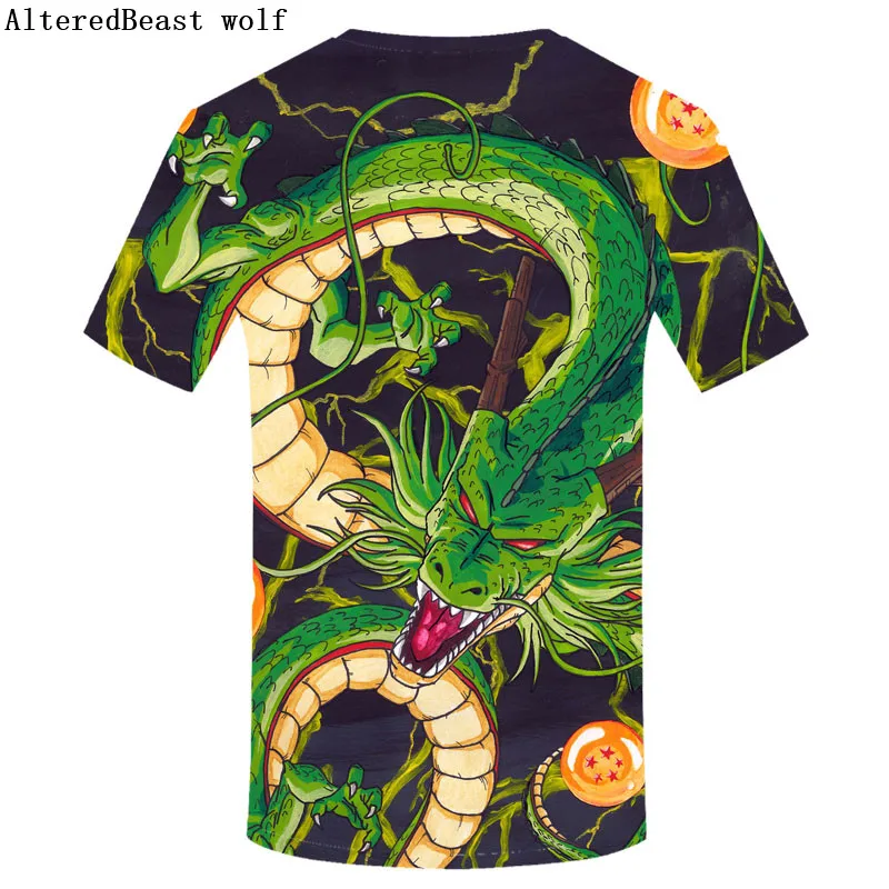 Summer Funny T shirts Dragon Ball Z T-shirt Men Print Son goku Goku 2019 Fashion shirt Tops Tees tshirt | Мужская одежда