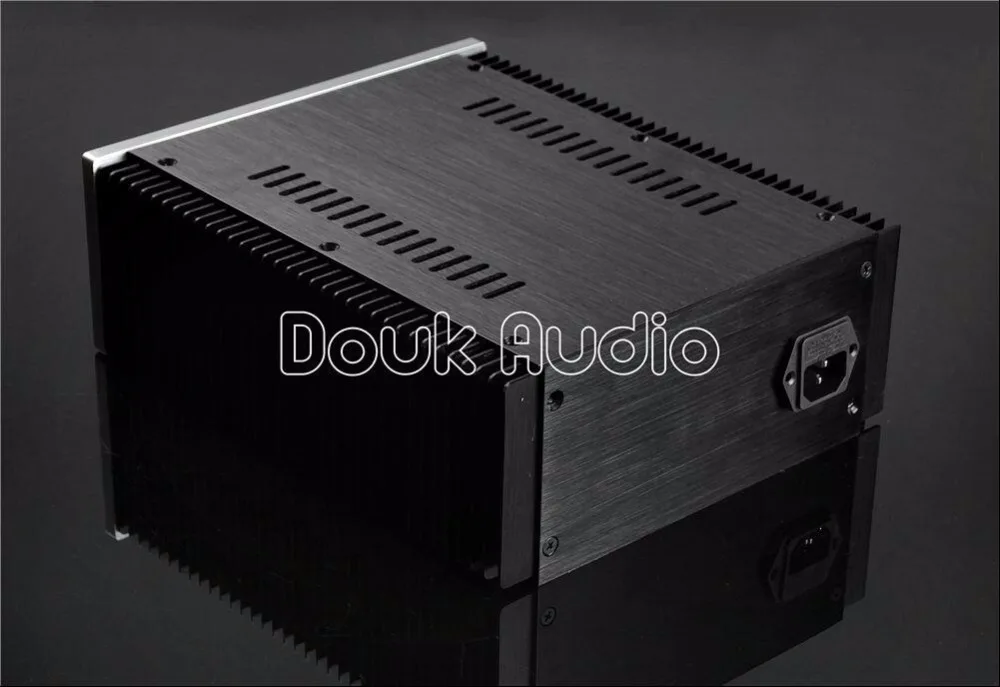 Дук аудио DIY алюминиевый кожух DAC чехол корпус усилителя шасси Новый (W211 * H90