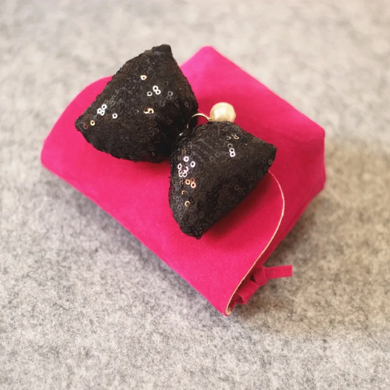 Детские Сумки из искусственной кожи и нубука с бантом детские дорожные сумки