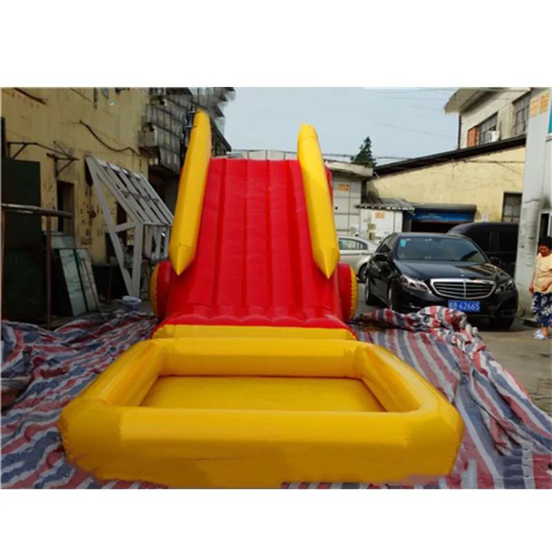 Giant outdoor playground inflatable pool slides water park equipments slide games | Спорт и развлечения