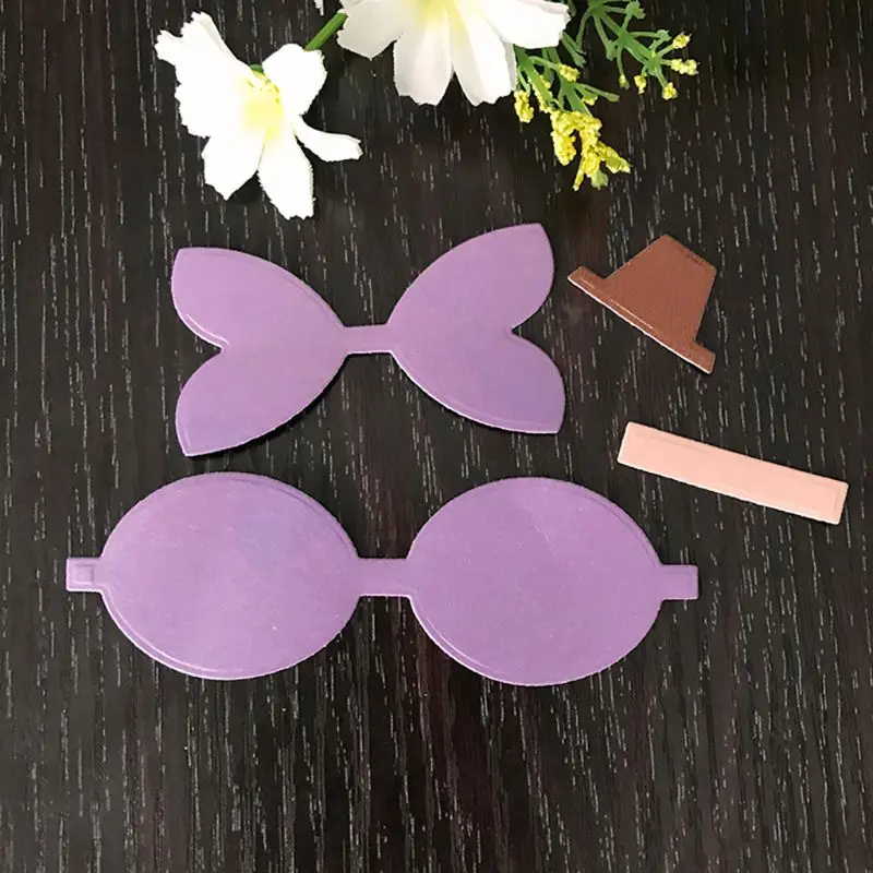 Углеродистая сталь Мультфильм Лук высечки трафарет шаблон формы DIY Бумага