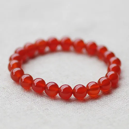 Браслеты Pulseira Гладкий натуральный камень тянущийся мужской женский браслет