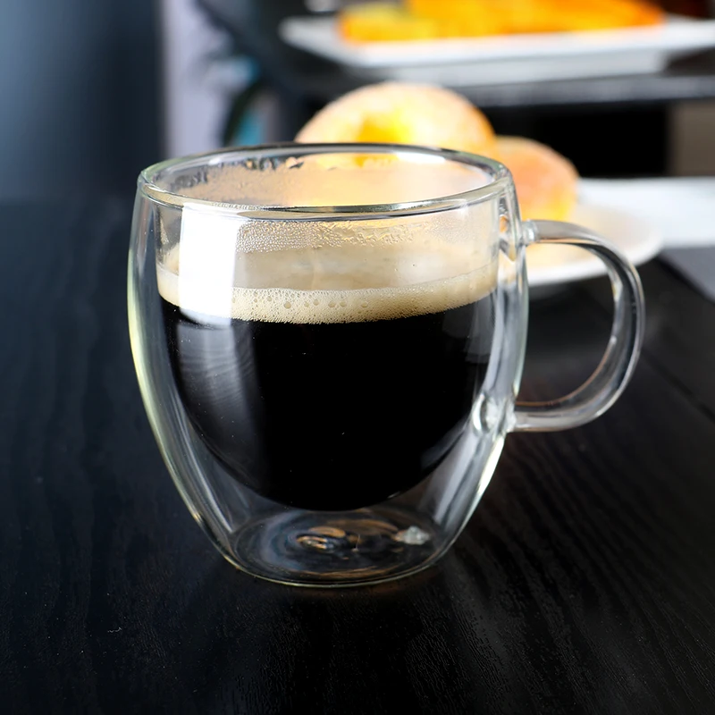 YARDHOUSE выдувная термостойкая кофейная кружка ручной работы 6 унций с ручкой