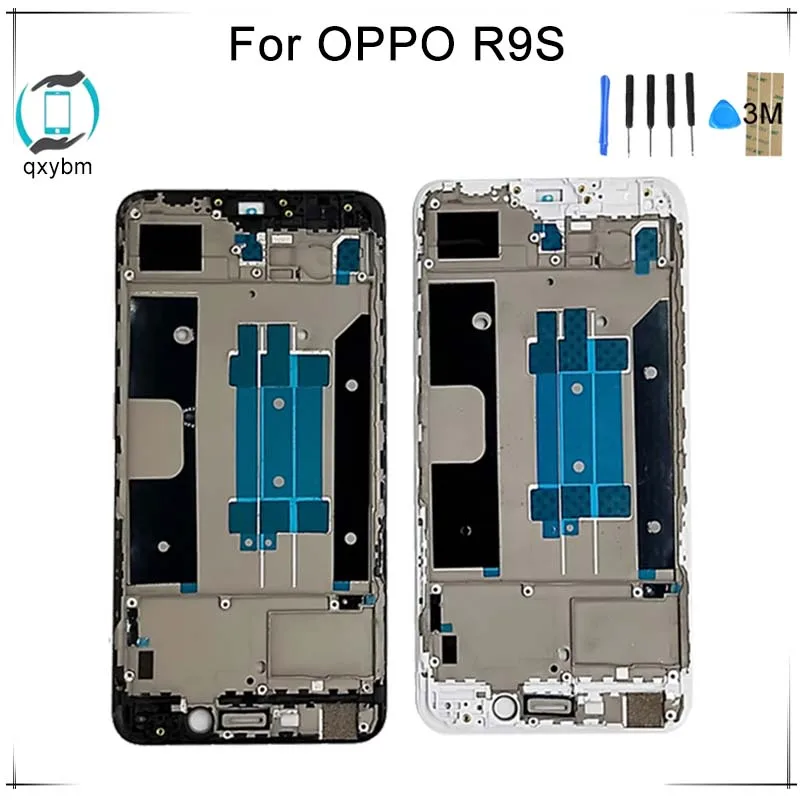 5 ''средняя рамка для мобильного телефона OPPO R9s передняя Корпус Лицевая панель